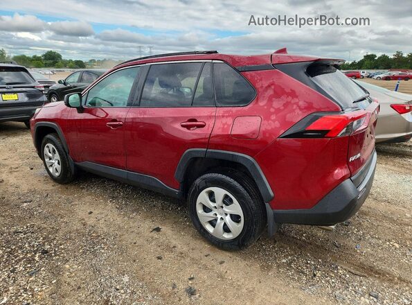 2T3F1RFV0KW077996 2019 TOYOTA RAV4 Burgundy Задня ліва чверть