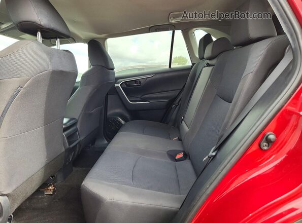2T3F1RFV0KW077996 2019 TOYOTA RAV4 Burgundy Вид задньої частини салону