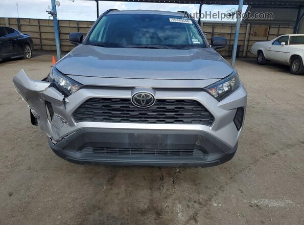 2T3F1RFV0LC082473 2020 TOYOTA RAV4 Silver Front view
