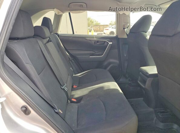 2T3F1RFV0LC082473 2020 TOYOTA RAV4 Silver Rear interior view