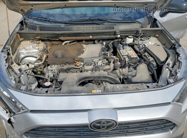 2T3F1RFV0LC082473 2020 TOYOTA RAV4 Silver Engine compartment view