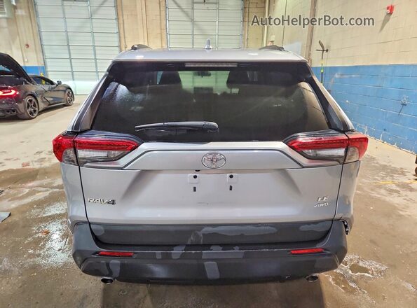 2T3F1RFV0LC112376 2020 TOYOTA RAV4 Silver Rear view