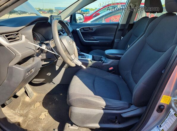 2T3F1RFV0LC112376 2020 TOYOTA RAV4 Silver Front interior view
