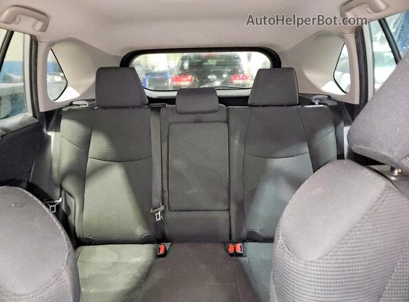 2T3F1RFV0LC112376 2020 TOYOTA RAV4 Silver Rear seats view