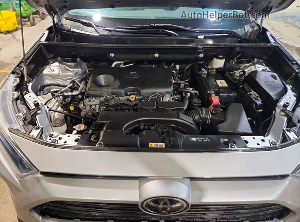 2T3F1RFV0LC112376 2020 TOYOTA RAV4 Silver Engine compartment view