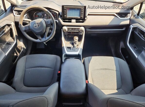 2T3F1RFV0LC138539 2020 TOYOTA RAV4 Black Vista del salpicadero