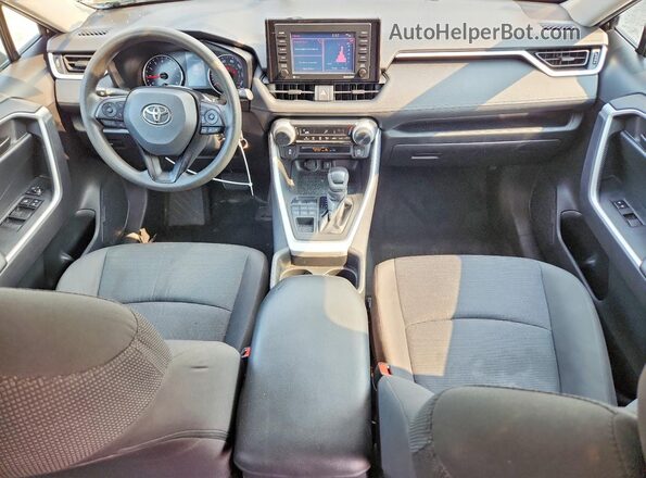 2T3F1RFV0MC175866 2021 TOYOTA RAV4 Black Dashboard view