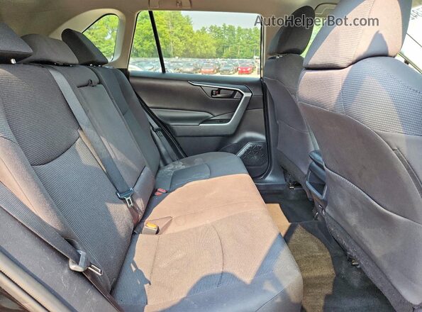2T3F1RFV0MC175866 2021 TOYOTA RAV4 Black Rear interior view