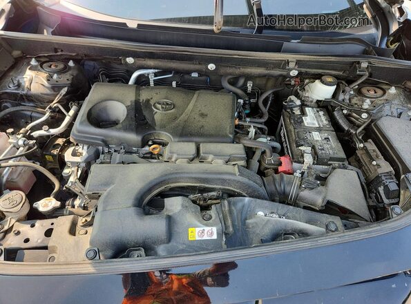 2T3F1RFV0MC175866 2021 TOYOTA RAV4 Black Engine compartment view