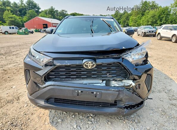 2T3F1RFV0MC175866 2021 TOYOTA RAV4 Black Front view