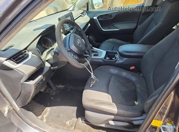 2T3F1RFV0MW150304 2021 TOYOTA RAV4 Gray წინა სალონის ხედი