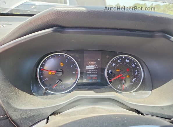 2T3F1RFV0MW150304 2021 TOYOTA RAV4 Gray ხელსაწყოთა პანელის ხედი