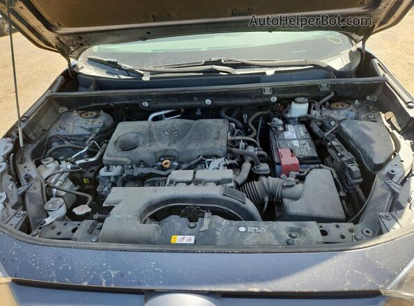 2T3F1RFV0MW150304 2021 TOYOTA RAV4 Gray უკანა სალონის ხედი
