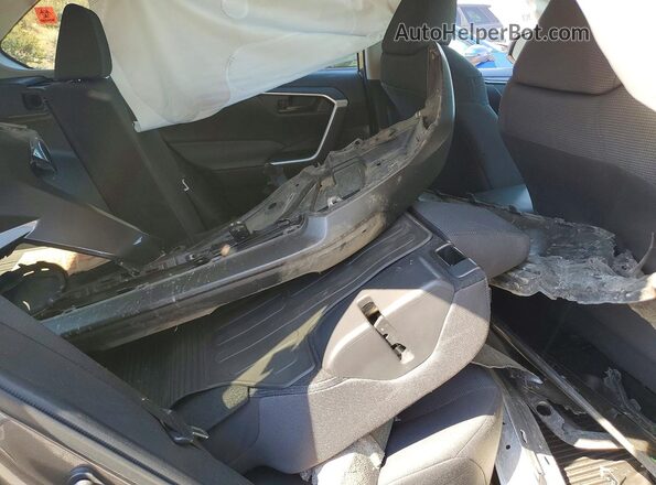 2T3F1RFV0NC309616 2022 TOYOTA RAV4 Угольный Вид задней части салона