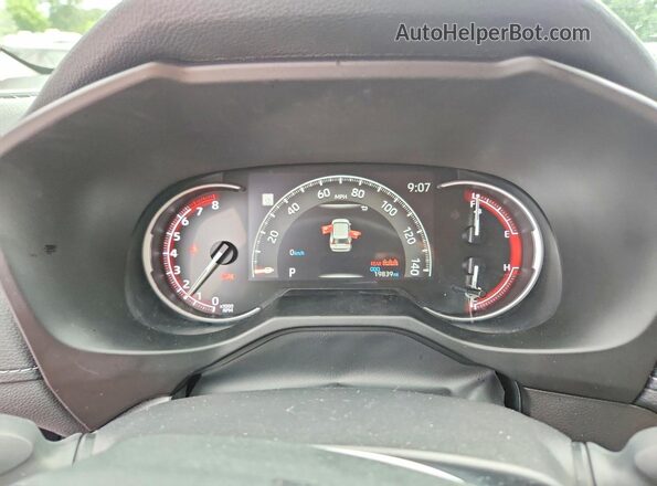 2T3F1RFV0SC515661 2025 TOYOTA RAV4 Gray Vista del cuadro de instrumentos