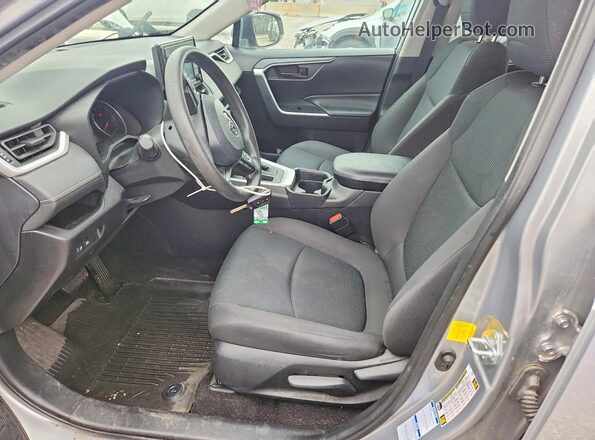 2T3F1RFV1MC160065 2021 TOYOTA RAV4 Silver Front interior view