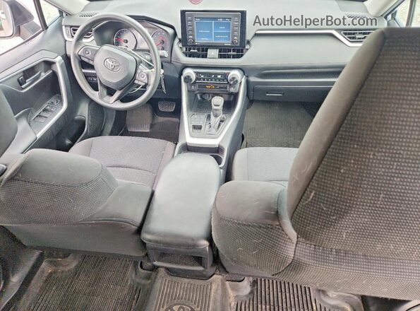 2T3F1RFV1MC160065 2021 TOYOTA RAV4 Silver Dashboard view