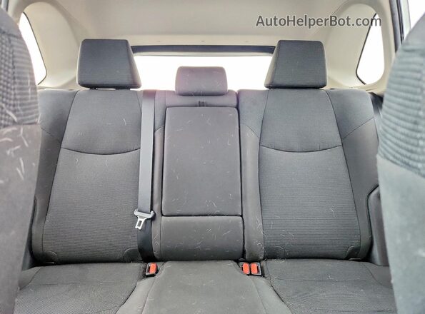 2T3F1RFV1MC160065 2021 TOYOTA RAV4 Silver Rear seats view