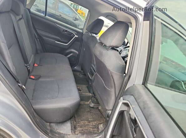 2T3F1RFV1MC160065 2021 TOYOTA RAV4 Silver Rear interior view