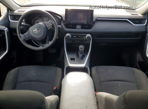 2T3F1RFV1NW284983 2022 TOYOTA RAV4 Silver Առջևի վահանակի տեսք