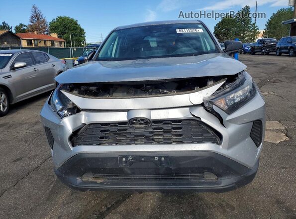 2T3F1RFV1NW284983 2022 TOYOTA RAV4 Silver Դիմացի տեսք