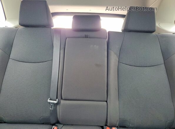 2T3F1RFV1SW515182 2025 TOYOTA RAV4 Silver Rear seats view