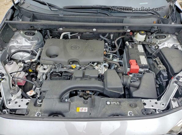 2T3F1RFV1SW515182 2025 TOYOTA RAV4 Silver Engine compartment view