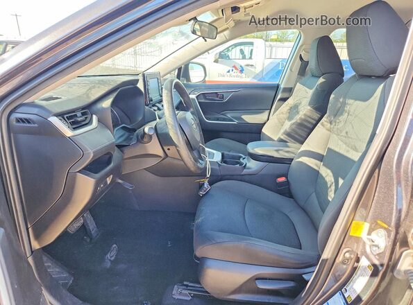 2T3F1RFV2MC158910 2021 TOYOTA RAV4 Gray Front interior view