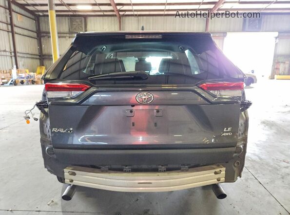 2T3F1RFV2MW181876 2021 TOYOTA RAV4 Gray Rear view