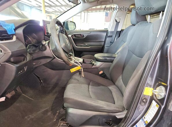 2T3F1RFV2MW181876 2021 TOYOTA RAV4 Gray Front interior view