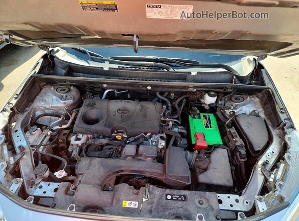 2T3F1RFV2PW372878 2023 TOYOTA RAV4 Silver ძრავის განყოფილების ხედი