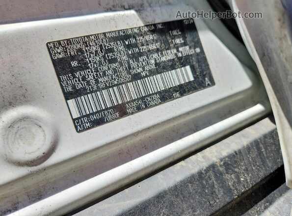 2T3F1RFV2SW506507 2025 TOYOTA RAV4 White Панорамний вид салону 360°