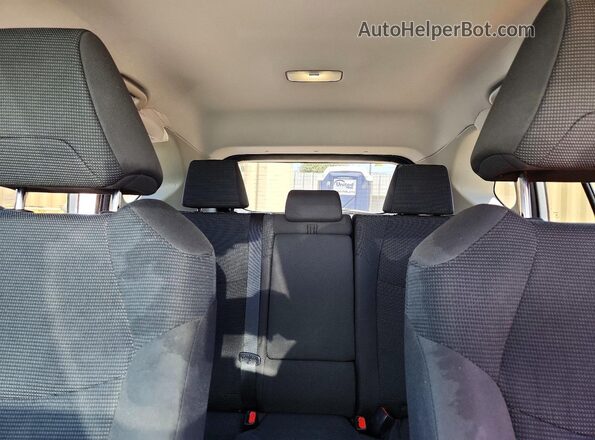 2T3F1RFV2SW506507 2025 TOYOTA RAV4 White Вид задніх сидінь