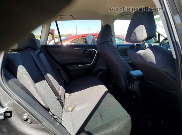 2T3F1RFV2SW632513 2025 TOYOTA RAV4 Charcoal უკანა სავარძლების ხედი