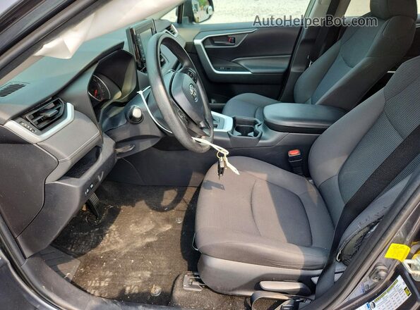 2T3F1RFV3KC023139 2019 TOYOTA RAV4 Gray Vista interior delantera