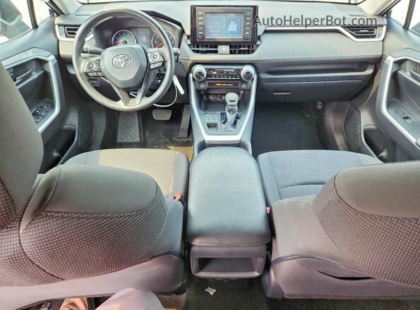 2T3F1RFV3KC023139 2019 TOYOTA RAV4 Gray Vista del salpicadero