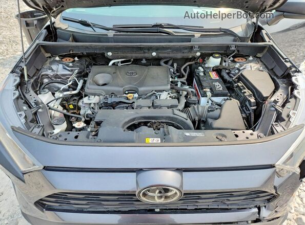2T3F1RFV3KC023139 2019 TOYOTA RAV4 Gray Vista del compartimento del motor