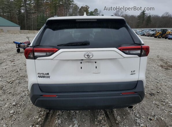 2T3F1RFV3KC051409 2019 TOYOTA RAV4 White Հետևի տեսք