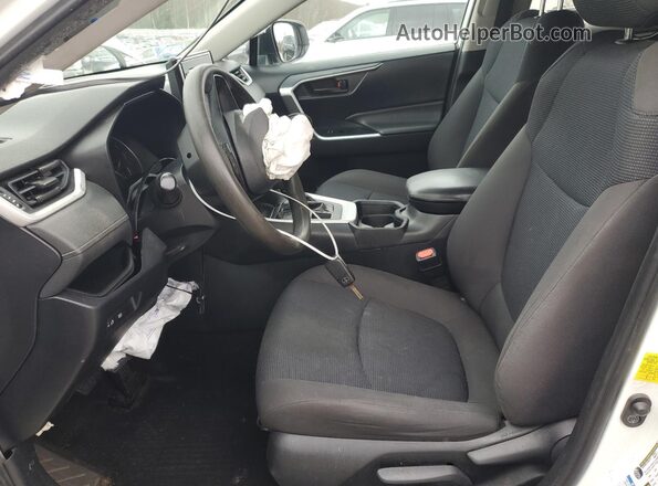 2T3F1RFV3KC051409 2019 TOYOTA RAV4 White Սալոնի դիմացի տեսք