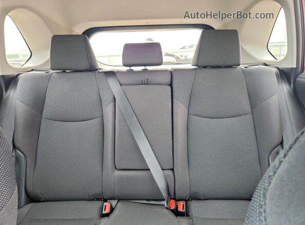 2T3F1RFV3KW065454 2019 TOYOTA RAV4 Red Հետևի նստատեղերի տեսք