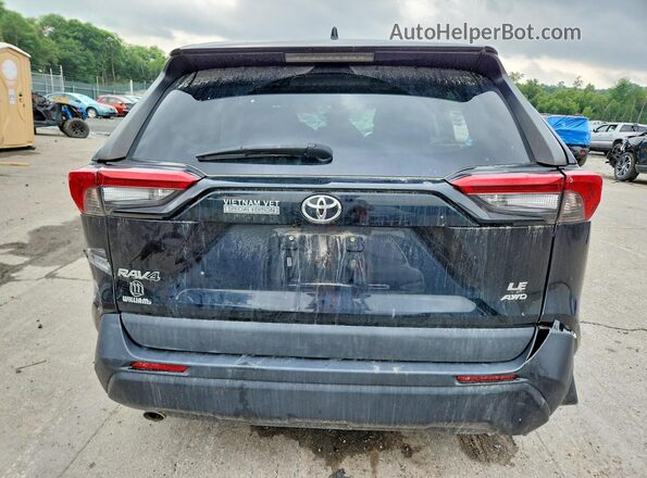 2T3F1RFV3LW138422 2020 TOYOTA RAV4 Black Հետևի տեսք