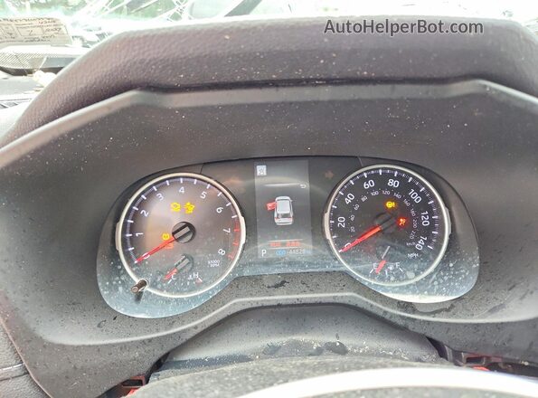 2T3F1RFV3LW138422 2020 TOYOTA RAV4 Black Սարքավորումների վահանակի տեսք