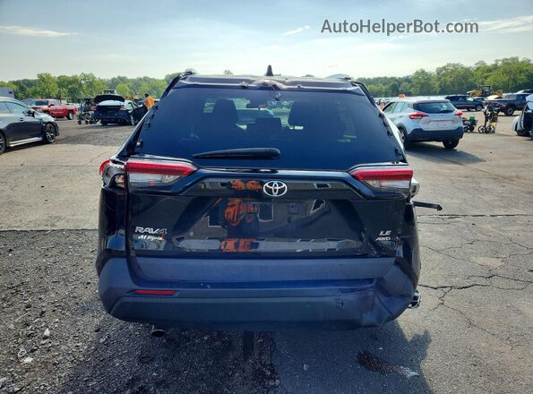 2T3F1RFV3MC165767 2021 TOYOTA RAV4 Черный Вид сзади