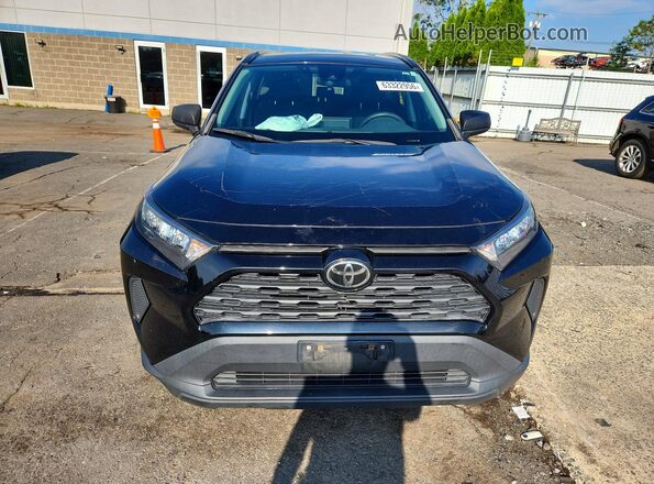 2T3F1RFV3MC165767 2021 TOYOTA RAV4 Черный Вид спереди