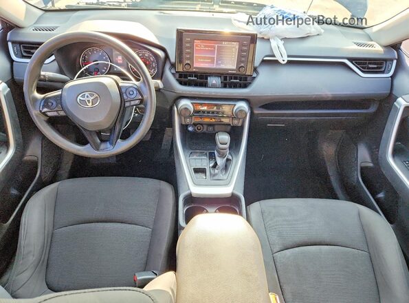 2T3F1RFV3MC165767 2021 TOYOTA RAV4 Черный Вид панели приборов