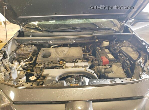 2T3F1RFV3MC220573 2021 TOYOTA RAV4 Gray Vista del compartimento del motor