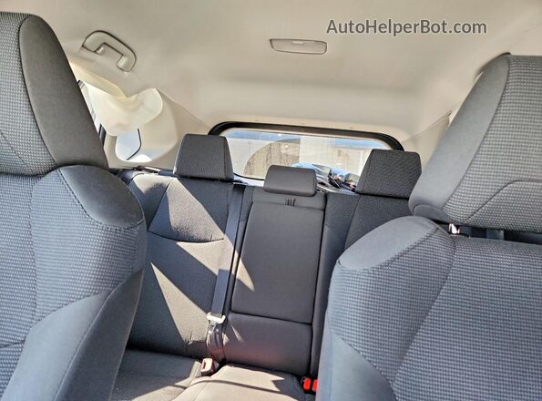 2T3F1RFV3SC494451 2025 TOYOTA RAV4 Белый Вид задних сидений