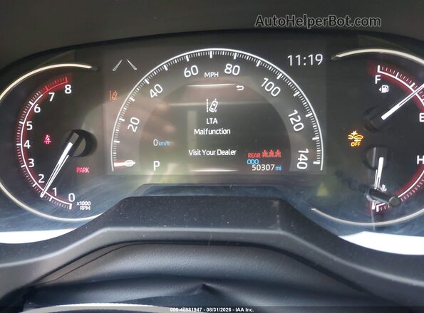 2T3F1RFV3SC504105 2025 TOYOTA RAV4 Black უკანა სავარძლების ხედი