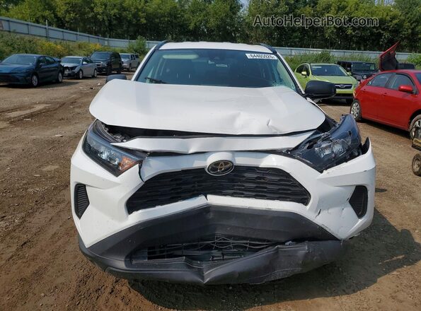 2T3F1RFV4KW066662 2019 TOYOTA RAV4 White Դիմացի տեսք