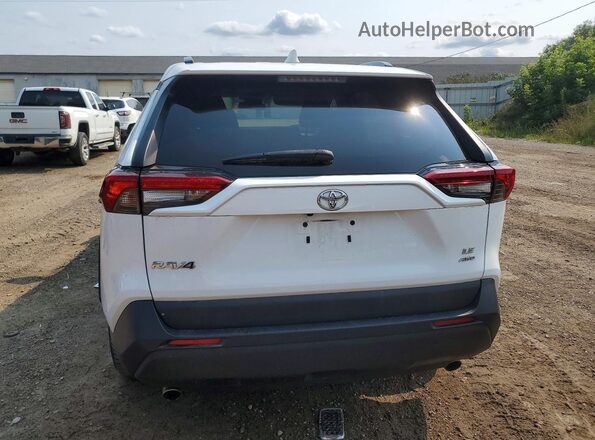 2T3F1RFV4KW066662 2019 TOYOTA RAV4 White Հետևի տեսք